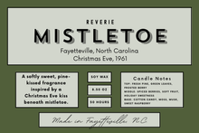 Load image into Gallery viewer, Mistletoe Candle - Fayetteville, North Carolina — Christmas Eve, 1961