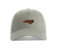 Load image into Gallery viewer, North Carolina Faux Leather Patch Cotton Twill Hat
