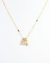 Load image into Gallery viewer, Kingston Crystal Charm Necklace Gold