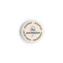 Load image into Gallery viewer, Enneagram Button Magnet – 9 The Peacemaker.