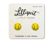 Load image into Gallery viewer, Softball Earrings.