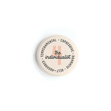 Load image into Gallery viewer, Enneagram Button Magnet – 4 The Individualist.