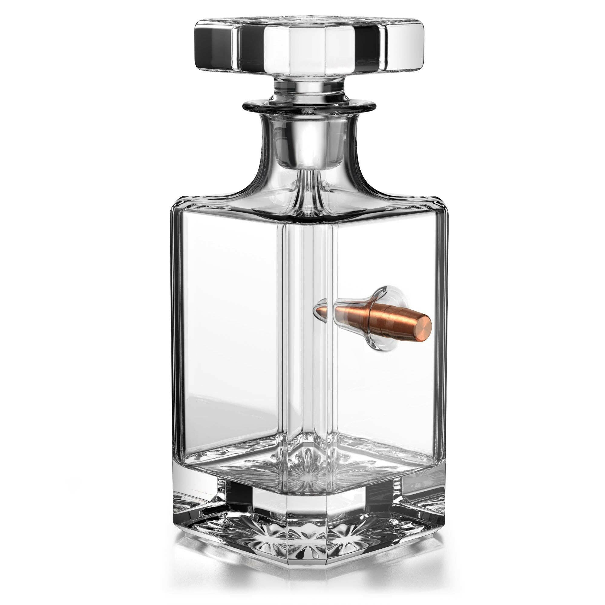 50 Caliber BMG Glass Liquor Decanter – Reverie Goods & Gifts