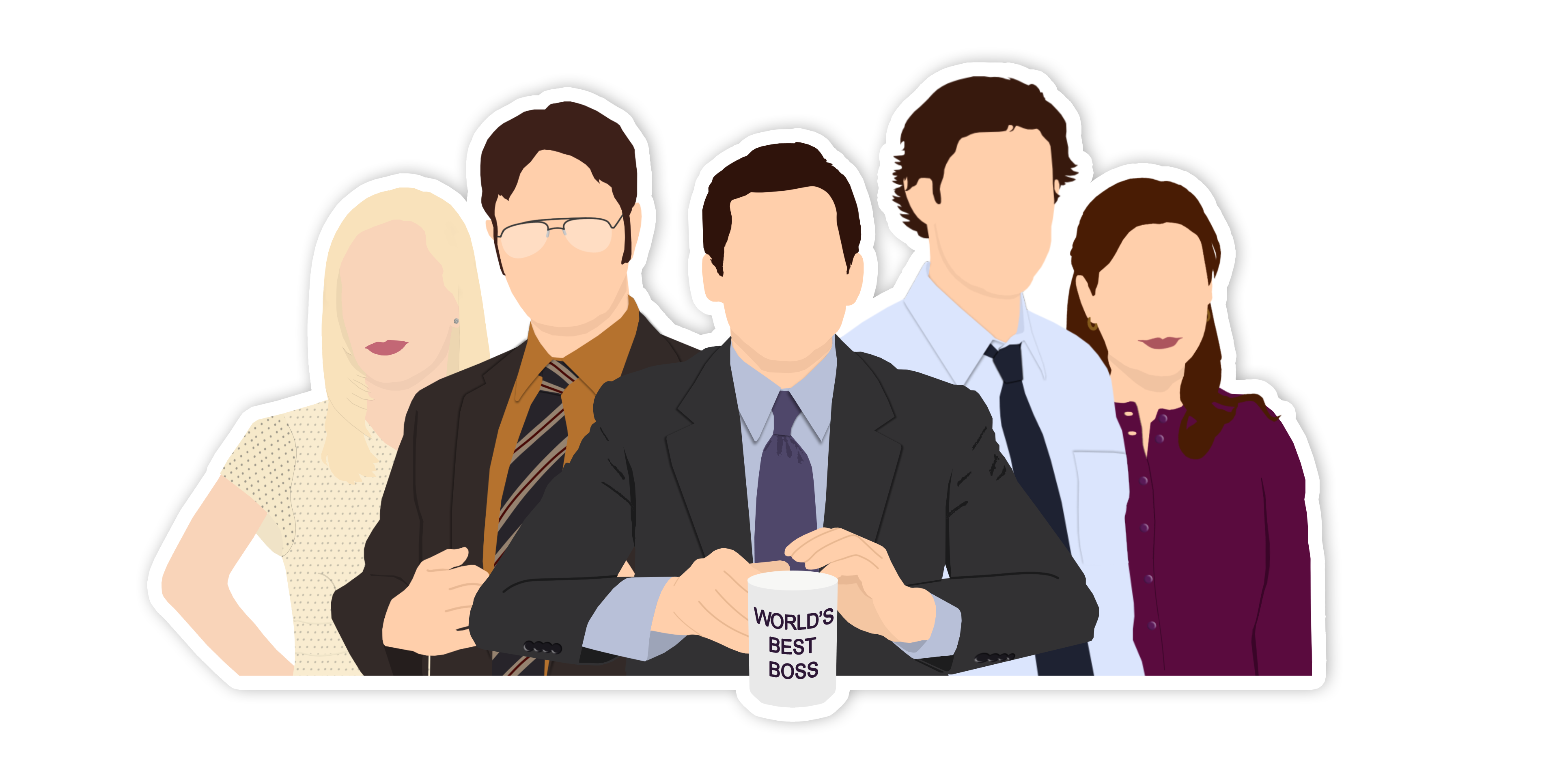 the-office-cast-sticker-reverie-goods-gifts