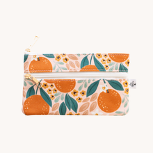 Load image into Gallery viewer, Oranges Pencil Pouch.