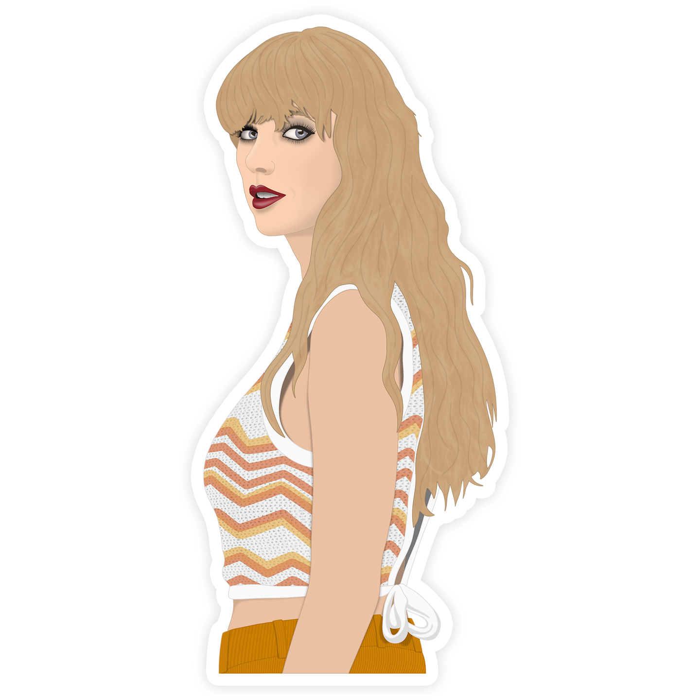 Taylor Swift Stickers Taylor Swiftie Merch Taylor Swift Sticker Midnights  Taylor Swift Taylor Swift Merch Taylorswift Midnights 