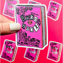 Load image into Gallery viewer, Mean Girls Burn Book Sticker.