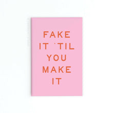 Load image into Gallery viewer, Fake It ’Til You Make It Rectangle Magnet.