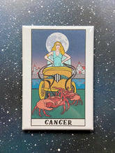 Load image into Gallery viewer, Cancer Zodiac Astrology Magnet.