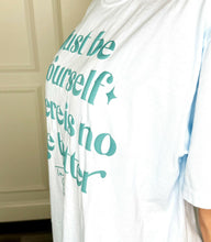 Load image into Gallery viewer, Puff Just Be Yourself Youth Tee.
