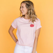 Load image into Gallery viewer, Take Chances Tee - Blush.
