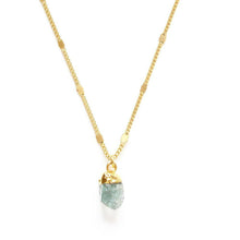 Load image into Gallery viewer, Raw Cut Gemstone Necklaces.
