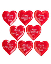 Load image into Gallery viewer, Heart Happy Galentines Paper Plate
