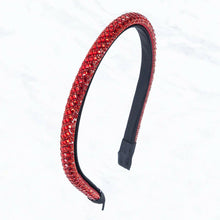 Load image into Gallery viewer, Thin Diamond Shape Stone Hair Band.
