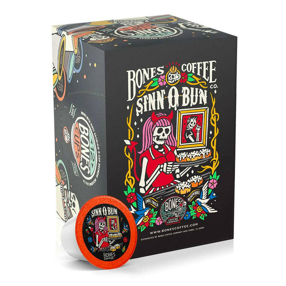 Sinn-O-Bun Bones Cups - 12 Count.