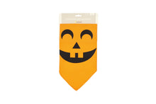 Load image into Gallery viewer, Pumpkin Dog Halloween Bandana, M/L.
