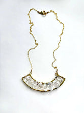 Load image into Gallery viewer, Boho Quartz Statement Necklace | Bohemian Necklace.
