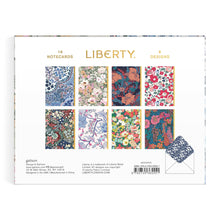 Load image into Gallery viewer, Liberty Floral Greeting Assortment Notecard Set.
