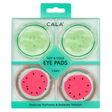 Load image into Gallery viewer, Hot/Cold Eye Pads 2 Pack Watermelon/ Cucumber
