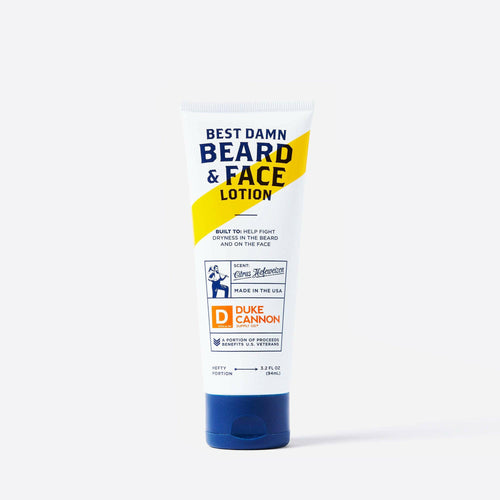 Best Damn Beard & Face Lotion.