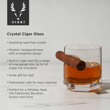 Load image into Gallery viewer, Crystal Cigar Glass.
