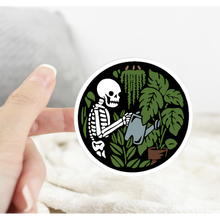 Load image into Gallery viewer, Plant Skeleton Love Sticker.
