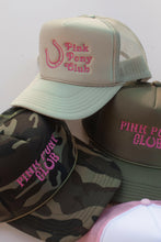 Load image into Gallery viewer, Chappell Roan Pink Pony Club Embroidered Trucker Hat.
