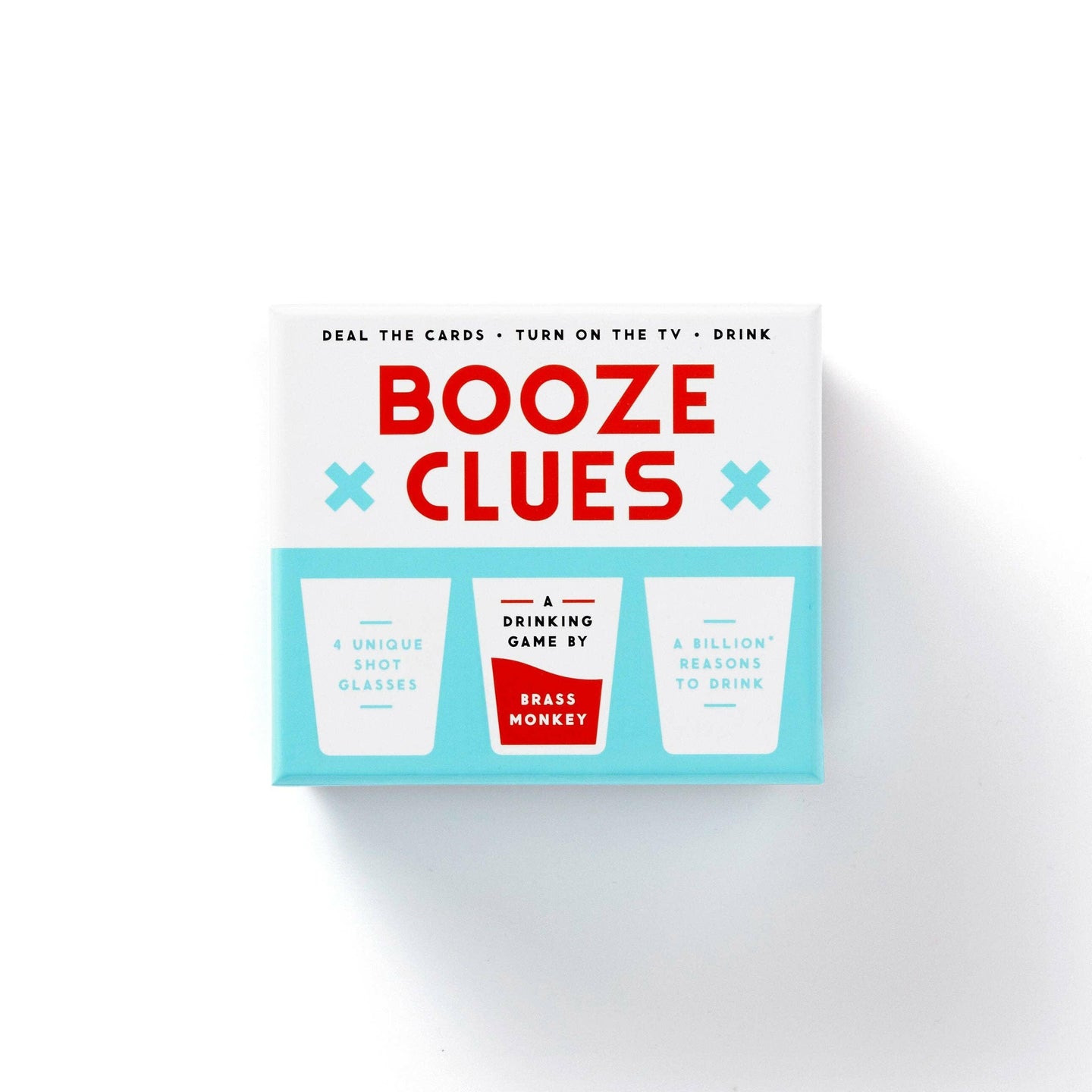 Booze Clues Drinking Game Set.