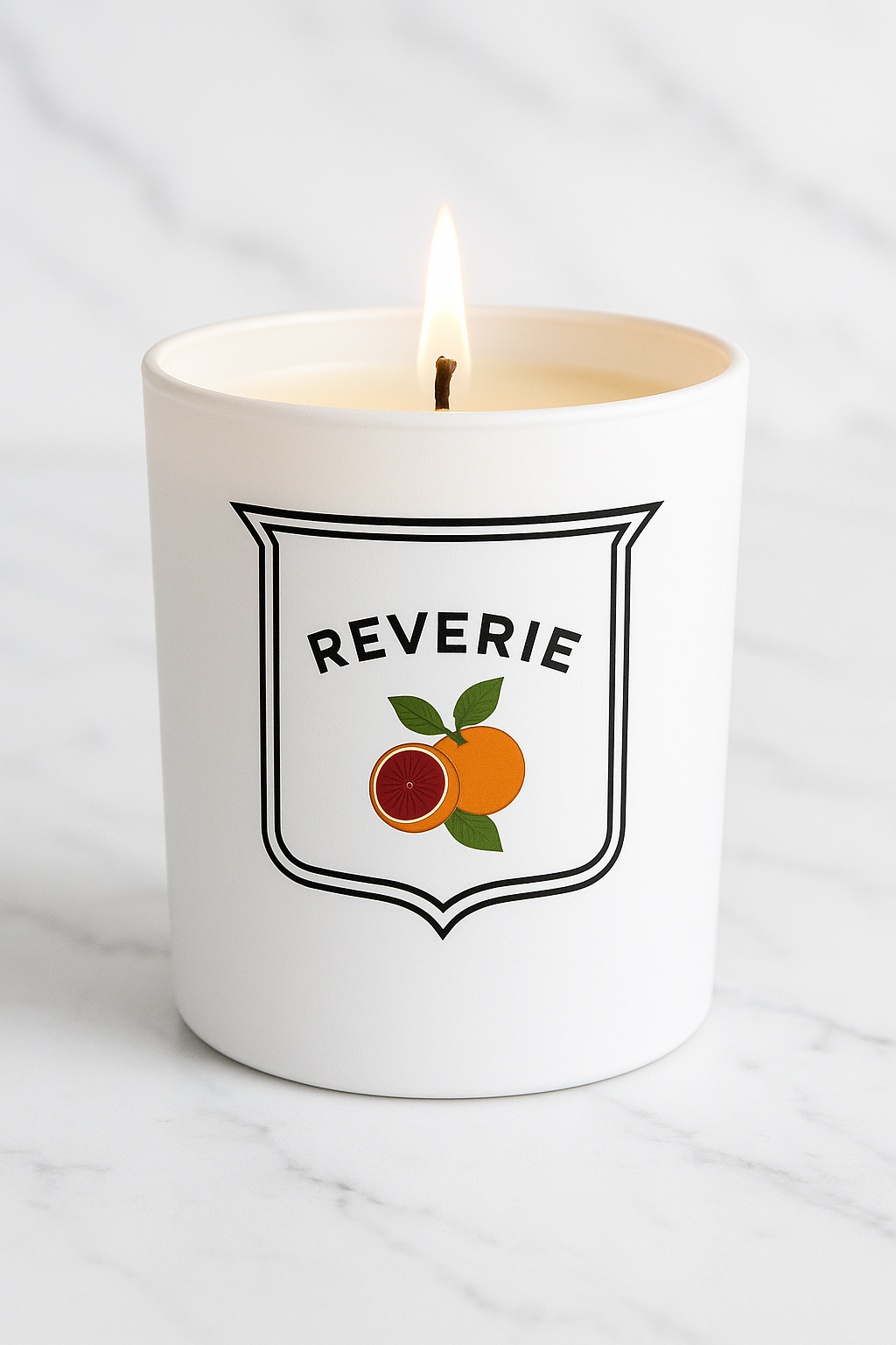 Blood Orange Candle - Catania, Sicily, 1996
