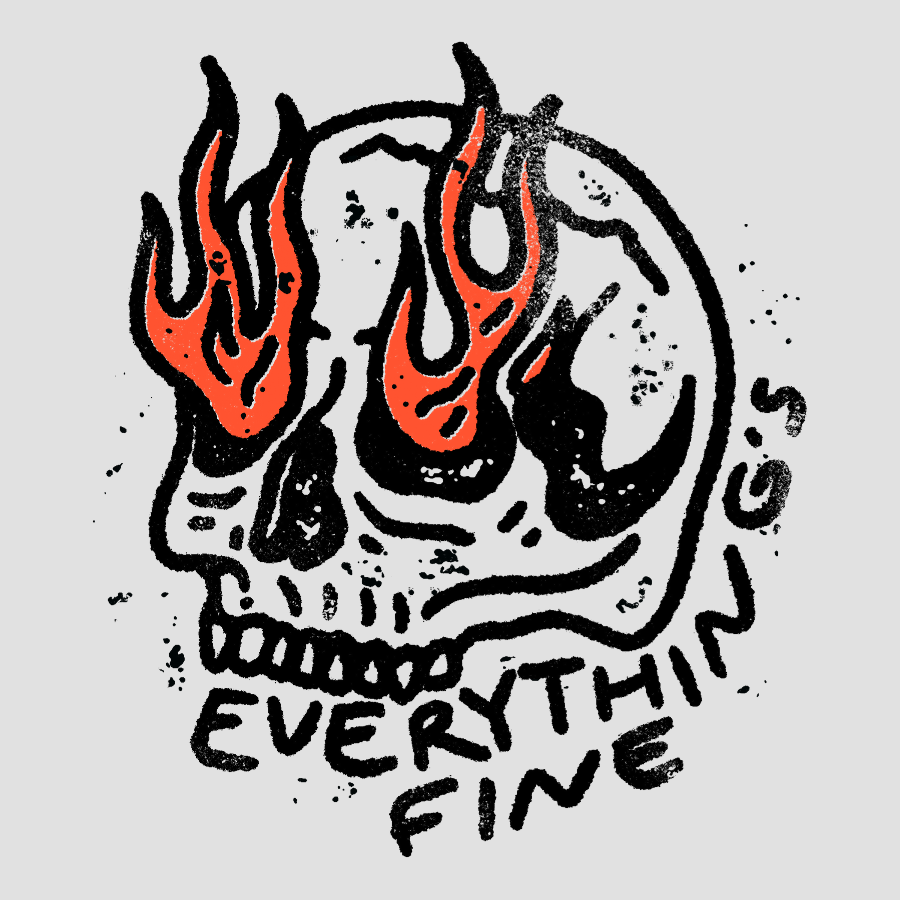 Everything's Fine Magnet