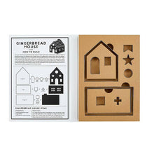 Load image into Gallery viewer, Gingerbread House Cookie Cutter Book Box - Set of 10.
