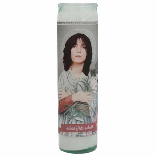Patti Smith Devotional Prayer Saint Candle.