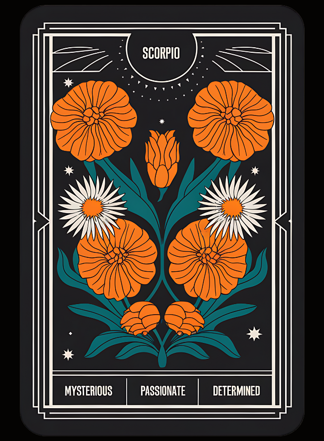 Scorpio Tarot Magnet