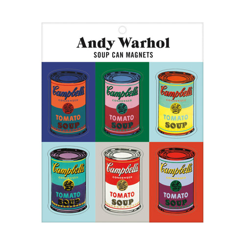 Andy Warhol Soup Can Magnets.