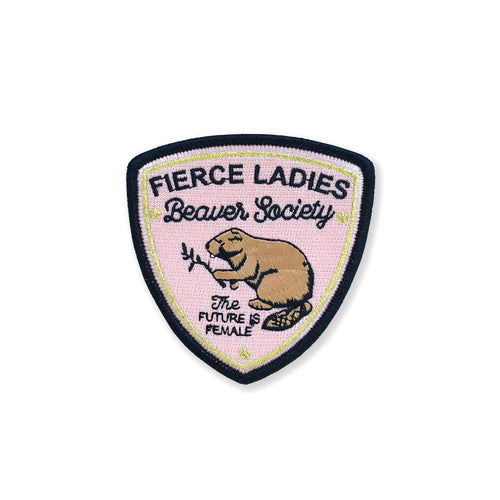 Beaver Society Embroidered Patch.