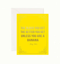 Load image into Gallery viewer, Birthday Banana Greeting Card.
