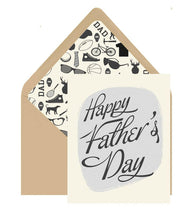 Load image into Gallery viewer, Father’s Day Graphics Greeting Card.
