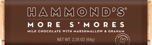 More S'mores Milk Chocolate Candy Bar  2.25oz.