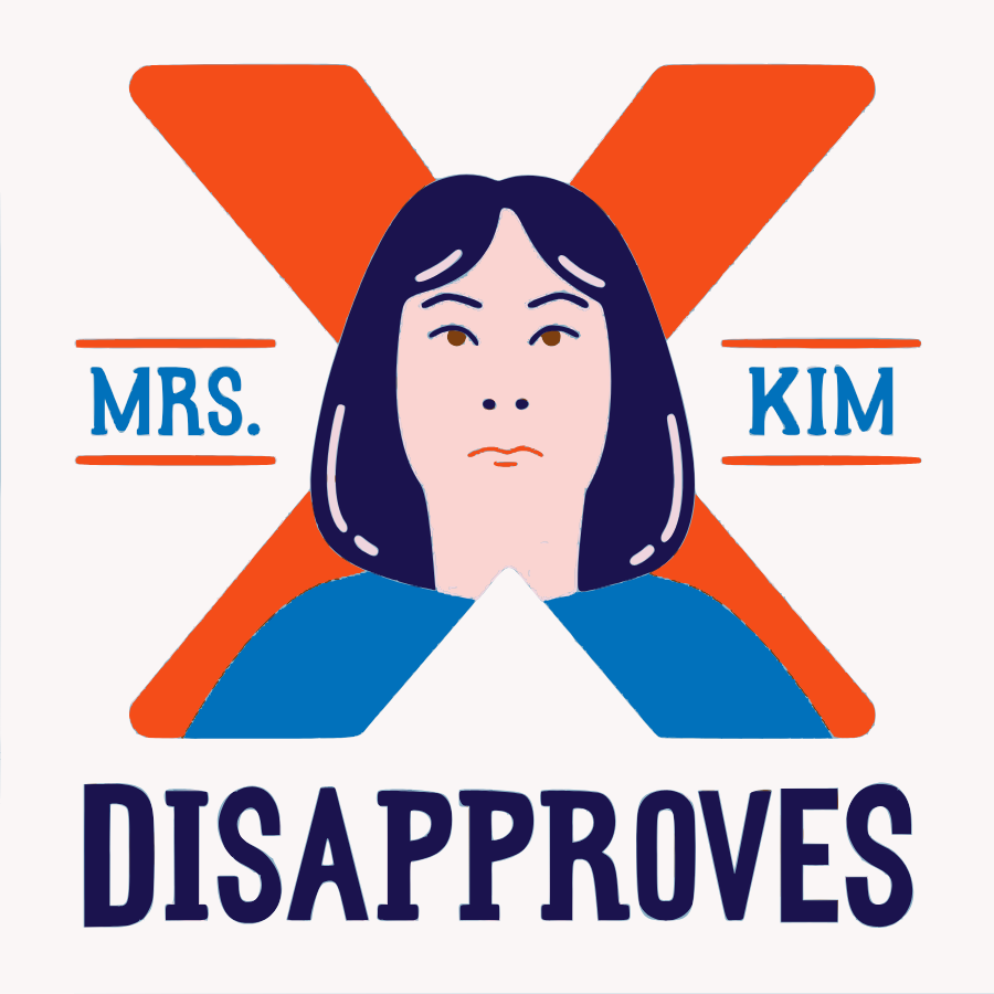 Mrs. Kim Disapproves Magnet
