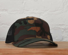 Load image into Gallery viewer, North Carolina Bonfire Snapback Hat.
