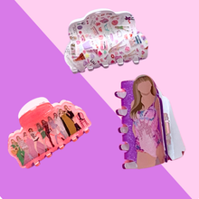 Load image into Gallery viewer, Swiftie Taylor In My Eras Swift Hair Clips | 3+ designs.
