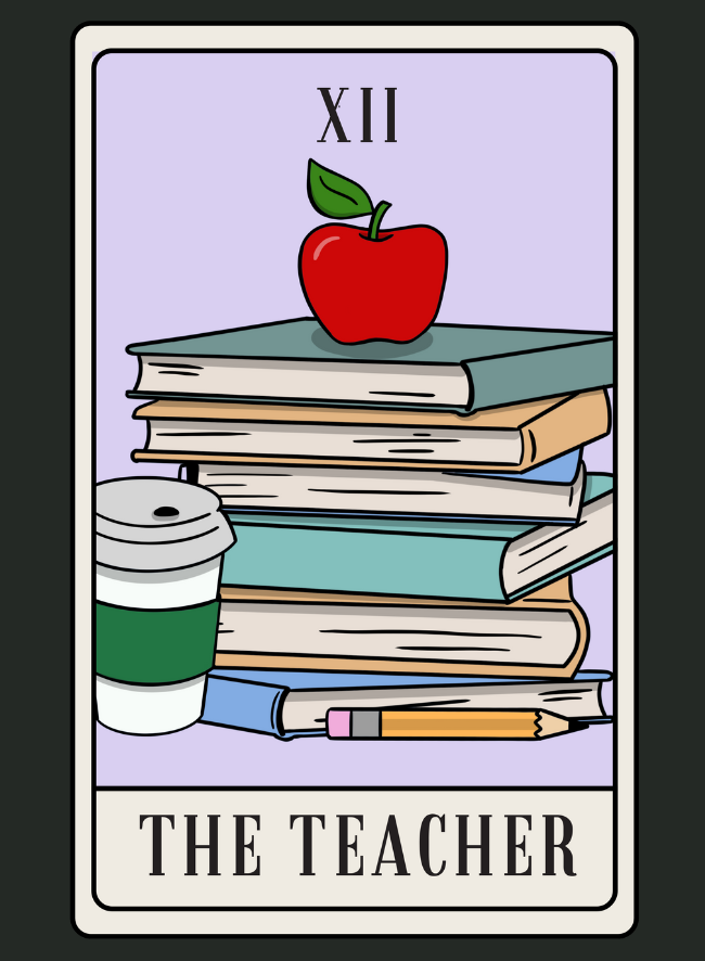 The Teacher Tarot Magnet