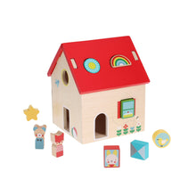 Load image into Gallery viewer, Shape Sorter Wooden Play Set.
