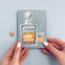 Load image into Gallery viewer, Scratch-off Whiskey - Birthday Card
