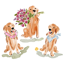 Load image into Gallery viewer, Golden Retriever Stickers
