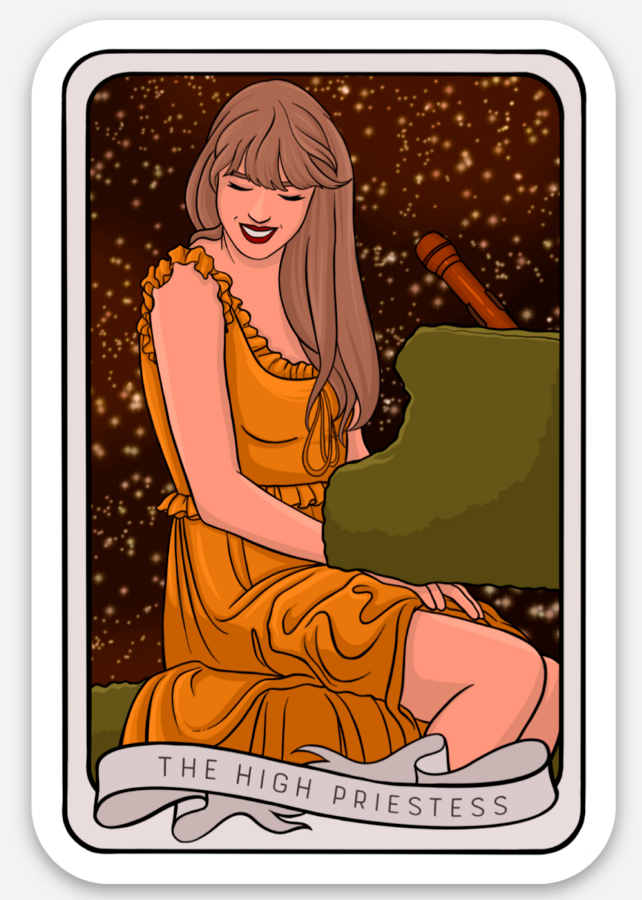 The High Priestess Sticker (Taylor Swift).