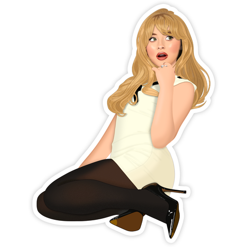 Sabrina Carpenter Short N' Sweet Sticker.