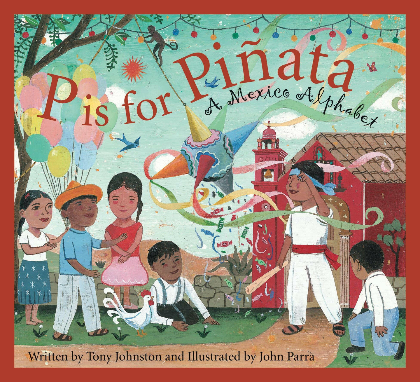 P is for Piñata, a childrens' picture book.