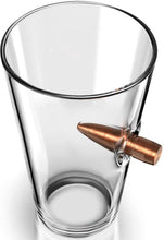 Load image into Gallery viewer, 50 Caliber Real Bullet Pint Glass
