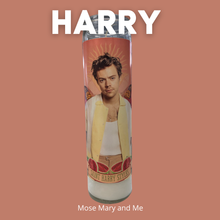 Load image into Gallery viewer, The Luminary Harry Styles Altar Candle.
